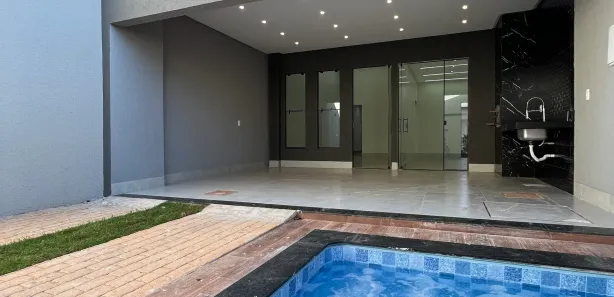 Casa de Vila com 3 Quartos à venda, 135m² no Residencial Jardim Canedo II, Senador Canedo