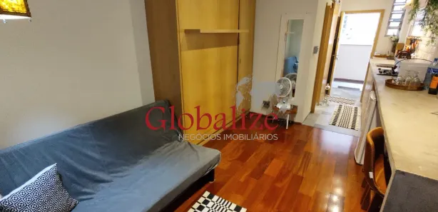 Kitnet com 1 Quarto à venda, 33m² no Boqueirão, Santos