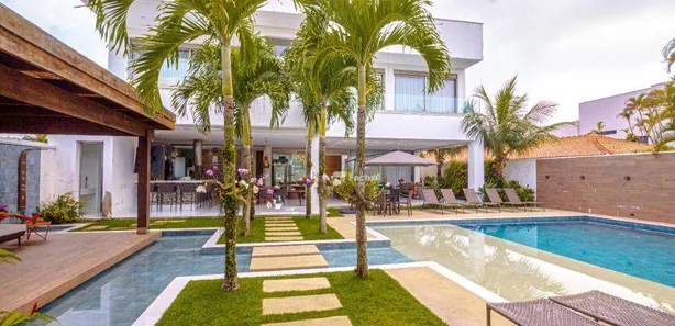 Casa de Condomínio com 7 Quartos à venda, 1100m² no Jardim Acapulco, Guarujá