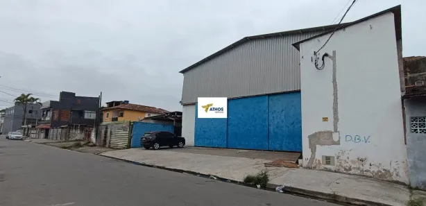 Galpão / Depósito / Armazém para alugar, 900m² no Parque São Vicente, São Vicente