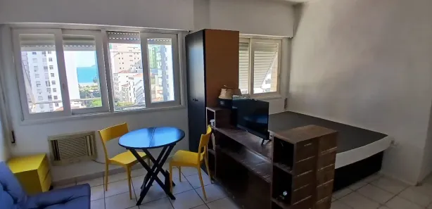 Kitnet para alugar, 39m² no Aparecida, Santos