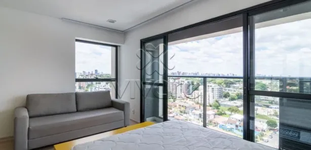 Studio com 1 Quarto para alugar, 34m² no Campina do Siqueira, Curitiba
