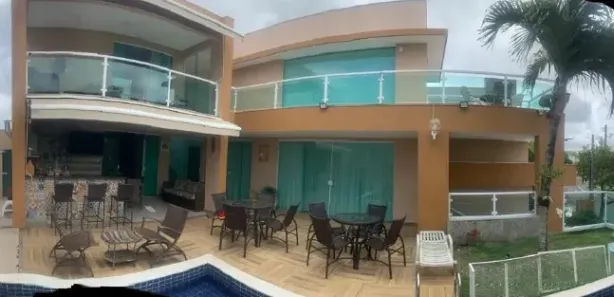 Casa de Condomínio com 4 Quartos para venda ou aluguel, 281m² no Alphaville (Abrantes), Camaçari