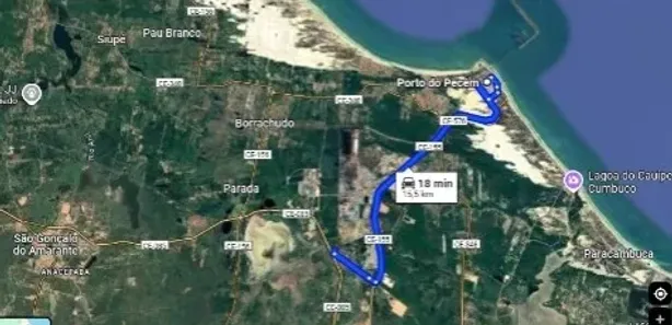 Terreno / Lote Comercial para alugar, 53700m² no Pecém, São Gonçalo do Amarante