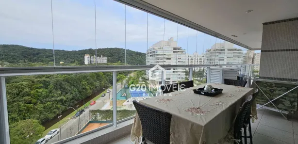 Apartamento com 3 Quartos para alugar, 132m² no Riviera, Bertioga