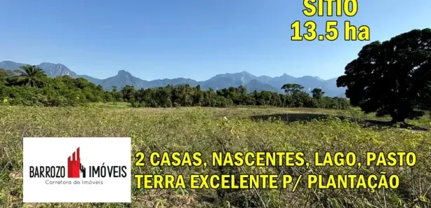 Fazenda / Sítio / Chácara com 4 Quartos à venda, 135000m² no Funchal, Cachoeiras de Macacu