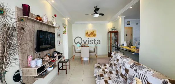 Apartamento com 2 Quartos à venda, 77m² no Loteamento João Batista Julião, Guarujá