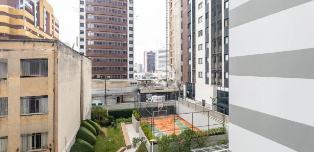 Apartamento com 1 Quarto para alugar, 33m² no Centro, Curitiba