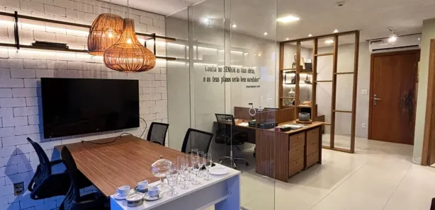 Conjunto Comercial / Sala com 1 Quarto para alugar, 28m² no Buraquinho, Lauro de Freitas