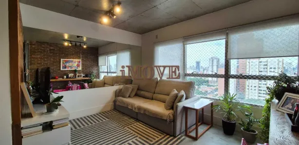 Apartamento com 2 Quartos para alugar, 70m² no Santo Amaro, São Paulo