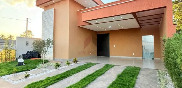 Casa com 3 Quartos à venda, 242m² no Rosa de Leiria Condomínio Horizontal, Goianira