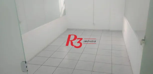 Conjunto Comercial / Sala para alugar, 115m² no Gonzaga, Santos