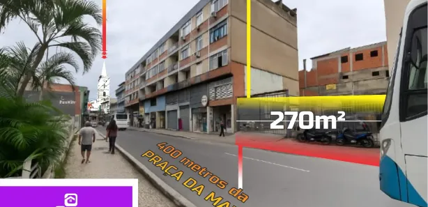 Terreno / Lote / Condomínio à venda, 270m² no Centro, São João de Meriti