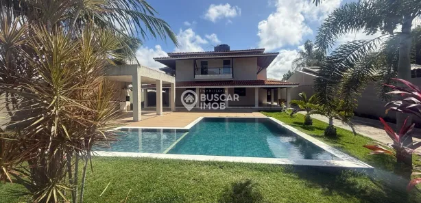 Casa de Condomínio com 4 Quartos para venda ou aluguel, 400m² no Busca Vida (Abrantes), Camaçari