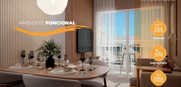 Apartamento com 2 Quartos à venda, 44m² no Garapu, Cabo de Santo Agostinho