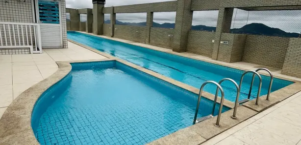 Apartamento com 3 Quartos para alugar, 90m² no Aparecida, Santos