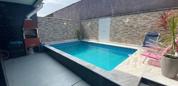 Casa de Condomínio com 3 Quartos para alugar, 97m² no Suarão, Itanhaém