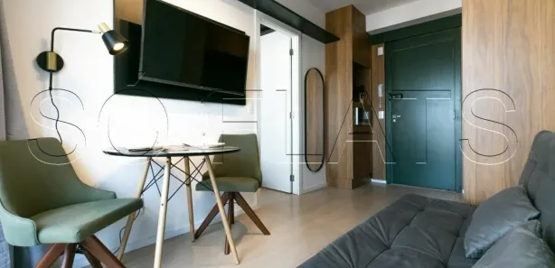 Flat com 1 Quarto para alugar, 29m² no Sumaré, São Paulo