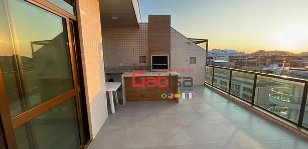 Cobertura com 3 Quartos para venda ou aluguel, 130m² no Samburá (Tamoios), Cabo Frio