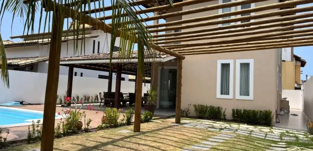 Casa de Condomínio com 3 Quartos para alugar, 190m² no Busca Vida (Abrantes), Camaçari