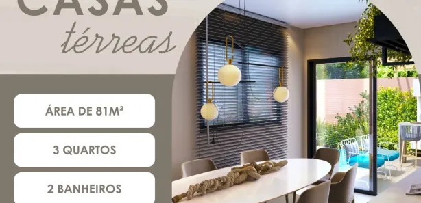 Casa de Condomínio com 3 Quartos à venda, 81m² no Alphaville (Abrantes), Camaçari