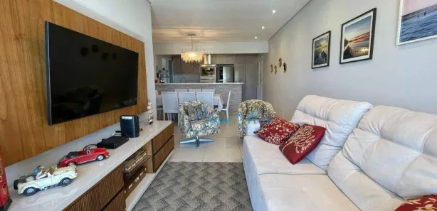 Apartamento com 3 Quartos à venda, 96m² no Jardim Las Palmas, Guarujá