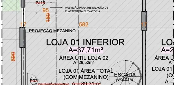 Loja / Salão / Ponto Comercial à venda, 89m² no Velha, Blumenau
