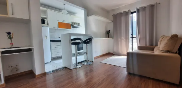 Apartamento com 1 Quarto para venda ou aluguel, 38m² no Vila Andrade, São Paulo