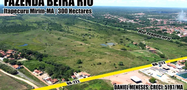 Fazenda / Sítio / Chácara com 4 Quartos à venda, 300000m² no , Itapecuru Mirim