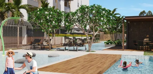 Flat com 1 Quarto à venda, 37m² no Poço, Cabedelo