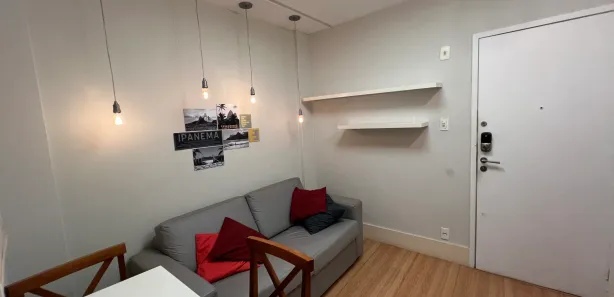Apartamento com 1 Quarto para alugar, 38m² no Ipanema, Rio de Janeiro