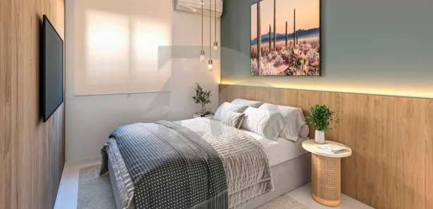 Apartamento com 2 Quartos à venda, 44m² no Costa Paradiso, Barra dos Coqueiros