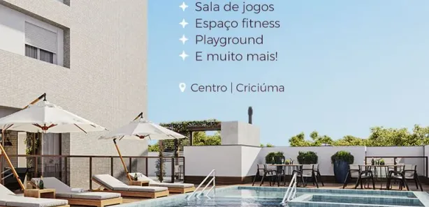 Apartamento com 3 Quartos à venda, 125m² no Centro, Criciúma