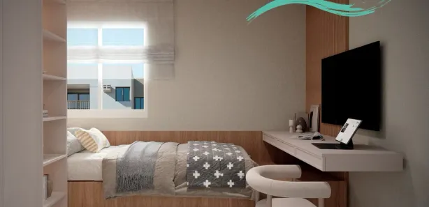 Apartamento com 2 Quartos à venda, 44m² no Garapu, Cabo de Santo Agostinho