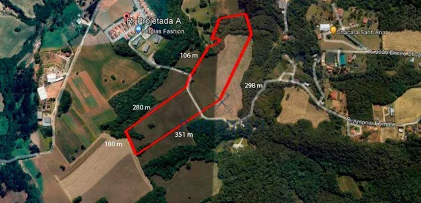 Terreno / Lote / Condomínio à venda, 76000m² no Jardim Pioneiro, Campo Magro