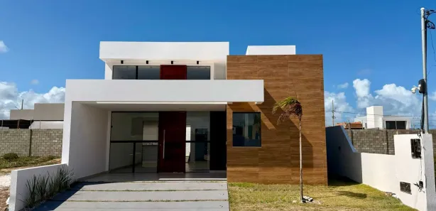 Casa de Condomínio com 3 Quartos à venda, 130m² no Zona de Expansão (Olhos D'Agua), Barra dos Coqueiros