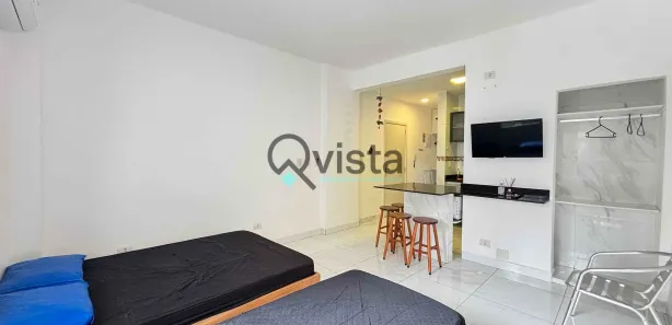 Kitnet com 1 Quarto à venda, 34m² no Pitangueiras, Guarujá