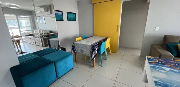 Apartamento com 3 Quartos para alugar, 100m² no Pitangueiras, Guarujá