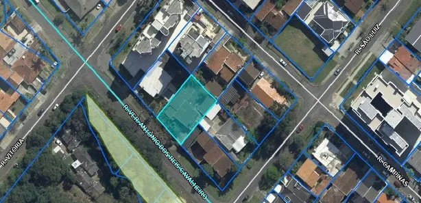 Terreno / Lote / Condomínio à venda, 553m² no Cabral, Curitiba