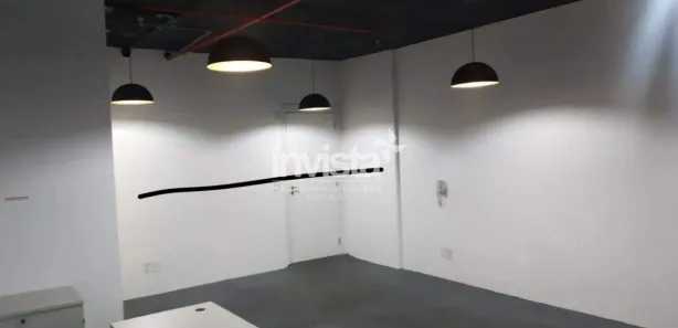 Conjunto Comercial / Sala para alugar, 45m² no Valongo, Santos