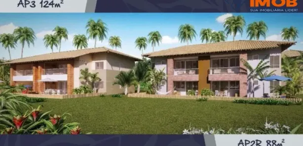Apartamento com 2 Quartos à venda, 68m² no Praia de Baixio, Esplanada