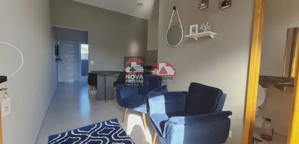 Flat com 1 Quarto para alugar, 32m² no Loteamento Jardim Aruan, Caraguatatuba