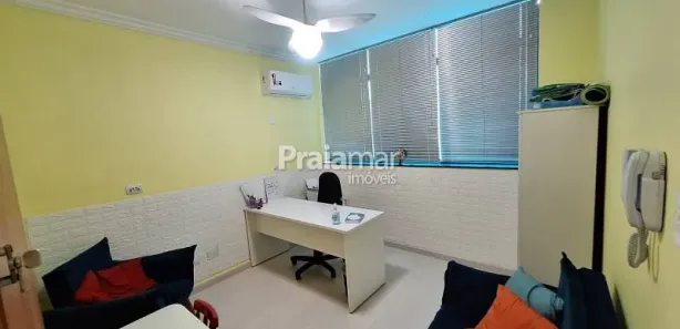 Conjunto Comercial / Sala para alugar, 45m² no Centro, São Vicente