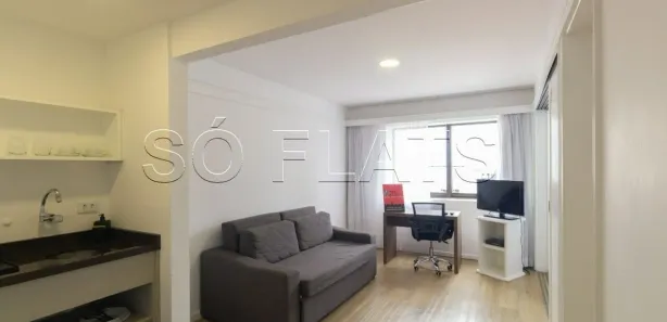 Flat com 1 Quarto para alugar, 32m² no Itaim Bibi, São Paulo