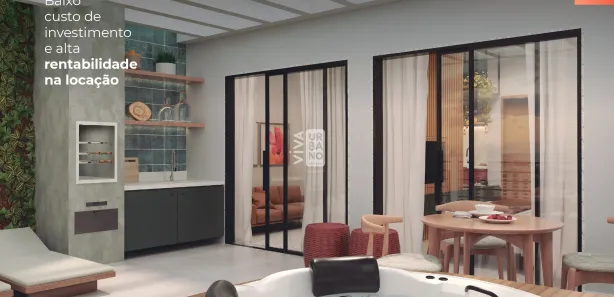 Flat com 1 Quarto à venda, 22m² no Monte Castelo, Volta Redonda