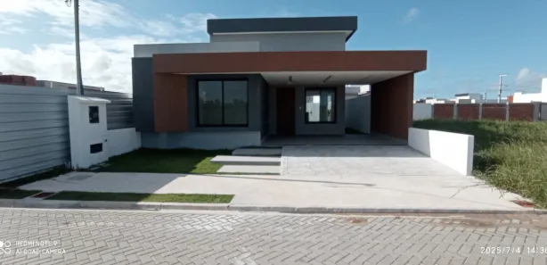Casa de Condomínio com 3 Quartos à venda, 140m² no Zona de Expansão (Olhos D'Agua), Barra dos Coqueiros