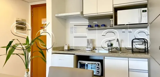 Flat com 1 Quarto para alugar, 47m² no Boqueirão, Santos