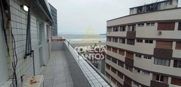 Apartamento com 3 Quartos para alugar, 80m² no Itararé, São Vicente