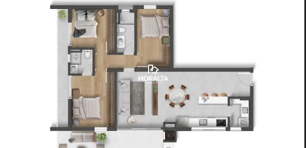 Casa de Condomínio com 3 Quartos à venda, 89m² no São Pedro, São José dos Pinhais