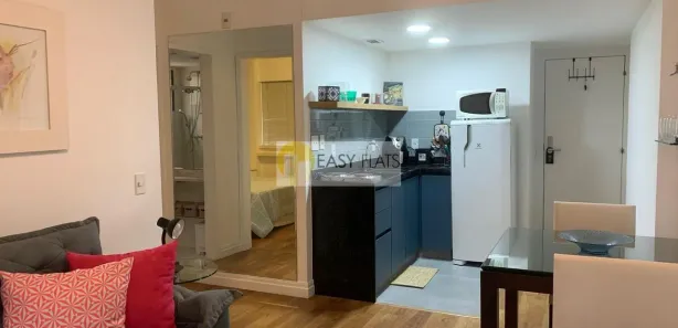 Apartamento com 1 Quarto para alugar, 40m² no Jardim Paulista, São Paulo